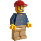 LEGO Winter Village Cottage Lumberjack Minifiguur