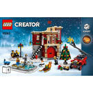 LEGO Winter Village Fire Station Set 10263 Instructions