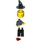 LEGO Witch jossa Punainen Viitta Minihahmo