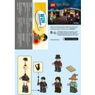 LEGO Wizarding World Minifigure Zubehörteil Set 40500 Instructions