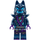 LEGO Loup Masquer Warrior avec Dark Bleu Masquer et Armure d'épaule Minifigurine