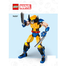 LEGO Wolverine Construction Figure Set 76257 Instructions