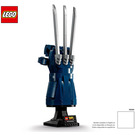 LEGO Wolverine's Adamantium Claws Set 76250 Instructions