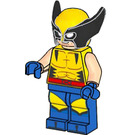 LEGO Wolverine with Blue Hands and Legs Minifigure