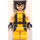 LEGO Wolverine with Hair Minifigure