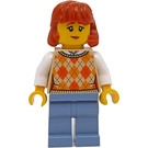 LEGO Woman (Dark Orange Hair) Minifigure