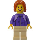 LEGO Woman from Camper Van with Baby Carrier Minifigure