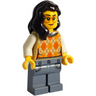 LEGO Woman in Argyle Sweater Minifigure