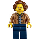 LEGO Woman im Dark Flesh Jacket Minifigur