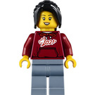 LEGO Žena v Mikina s kapucí '2021' Minifigurka