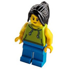 LEGO Woman in Lime Tanktop minifiguur