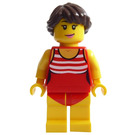 LEGO Woman in Red Swimsuit Minifigure