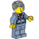 LEGO Woman im San Blau Jumpsuit Minifigur