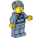 LEGO Kvinne i Sand Blå Jumpsuit Minifigur