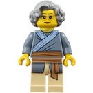 LEGO Woman in Sand Blue Wrap Minifigure
