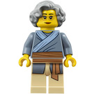 LEGO Žena v Sand Modrá Wrap Minifigurka