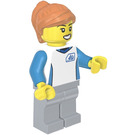 LEGO Frau im Weiß oben Minifigur