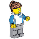 LEGO Woman im Weiß oben Minifigur