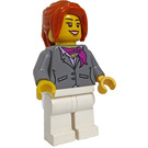 LEGO Woman winter toy shop minifiguur