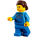 LEGO Woman avec Bleu Mechanic Overalls Figurine