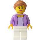 LEGO Woman with Medium Lavender Jacket Minifigure