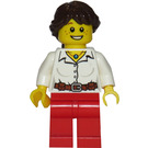 LEGO Woman avec necklace (safari set) Figurine