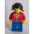 LEGO Frau mit Pigtails Minifigur