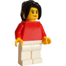 LEGO Woman with Red Shirt Minifigure