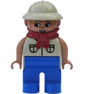 LEGO Woman with Tan Top Duplo Figure