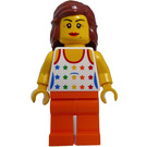 LEGO Woman met Tank Top minifiguur