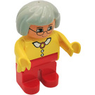 LEGO Woman with Yellow Blouse Duplo Figure