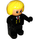LEGO Woman with Yellow Hair Duplo Figure
