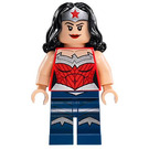 LEGO Wonder Mujer con Dark Azul Piernas y Plateado Tiara Minifigura