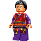 LEGO Wong med Mørk rød Robe og Dark Lilla Ben Minifigur