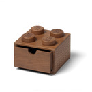 LEGO Wooden Desk Drawer 4 Dark Oak (5007115)