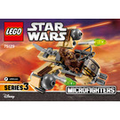 LEGO Wookiee Gunship Microfighter 75129 Instructions