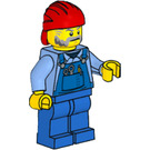 LEGO Worker in Overalls Minifigure