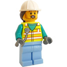 LEGO Worker, Maschio (60374) Minifigure