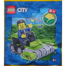 LEGO Worker avec Lawnmower 952303