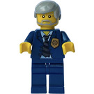 LEGO World City Police Chief Minifigure