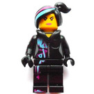 LEGO Wyldstyle med Huva Folded Ner i Neck Minifigur