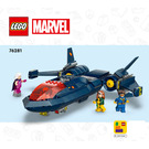 LEGO X-Men Jet 76281 Instructions
