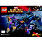 LEGO X-Men vs. The Sentinel 76022 Instrukce