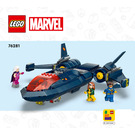 LEGO X-Men X-Jet 76281 Instrukcje