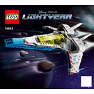 LEGO XL-15 Spaceship Set 76832 Instructions
