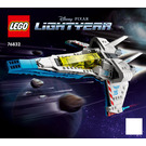 LEGO XL-15 Spaceship 76832 Instrukce