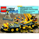 LEGO XXL Mobile Crane Set 7249 Instructions