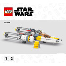 LEGO Yavin 4 Rebel Base Set 75365 Instructions
