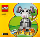 LEGO Year of the Rat 40355 Byggeinstruksjoner