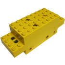 LEGO Gelb 4.5 Volt Zug Motor 12 x 4 x 3 1/3 mit drei Löchern auf jeder Seite